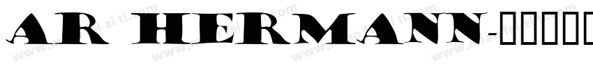 AR HERMANN字体转换